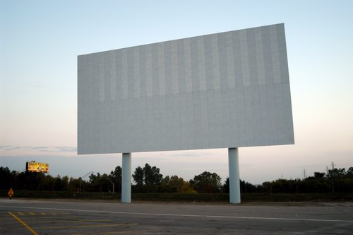 Silverdome Drive-In Theatre - Screen 1 (newer photo)